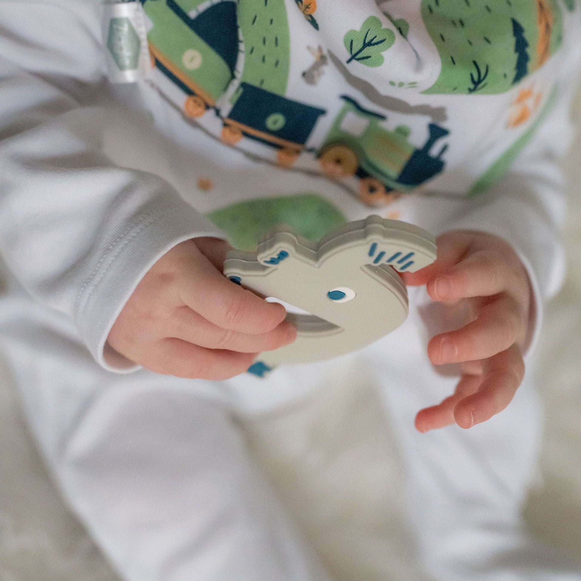 Elephant Teether Silicone Ziggle