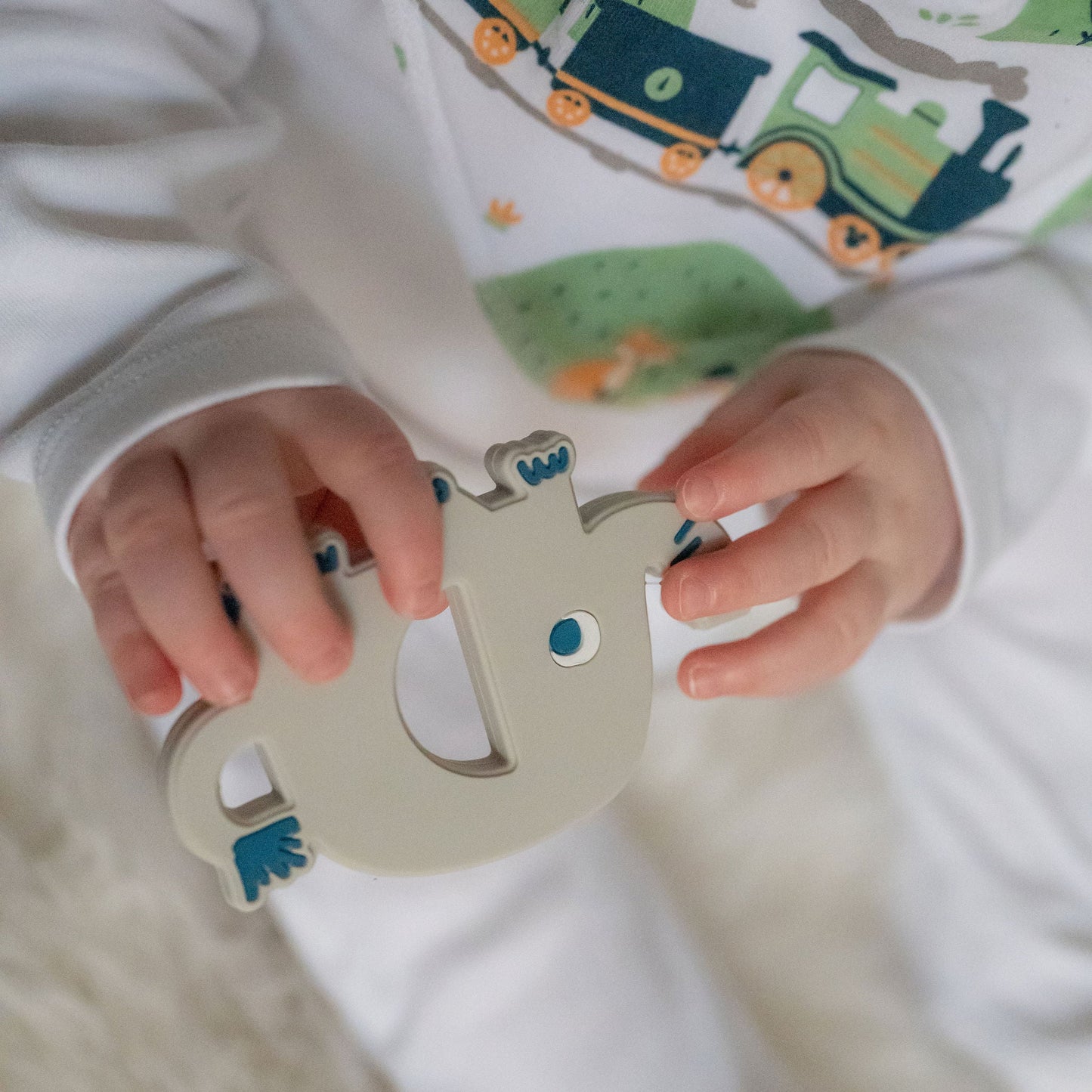 Elephant Teether Silicone Ziggle