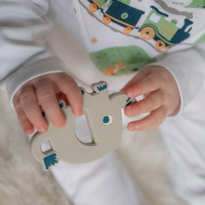 Elephant Teether Silicone Ziggle