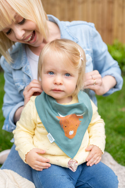 The "First Steps & Epic Falls" Highland Cow Grand Explorer Hamper Ziggle