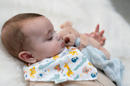 Savanna Animals Bib Set