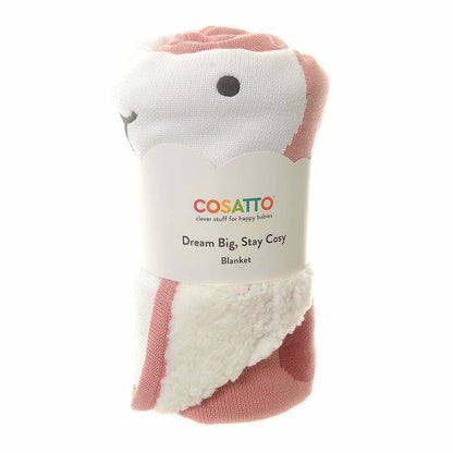 Cosatto Bunny Buddy Sherpa Blanket