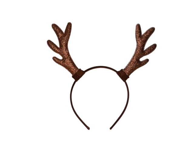 Brown Antlers Headband