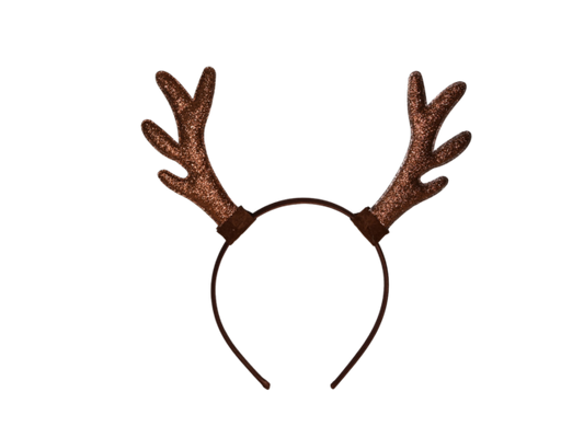 Brown Antlers Headband
