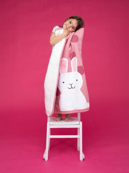 Cosatto Bunny Buddy Sherpa Blanket