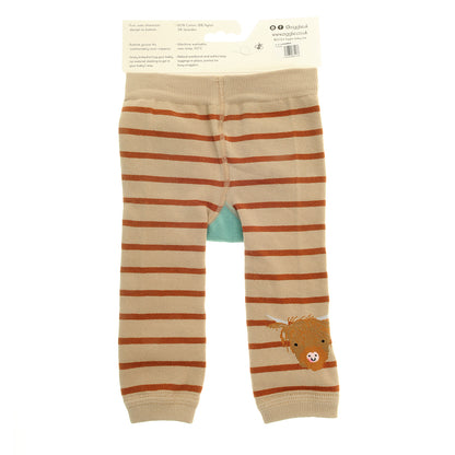 Highland Cow Leggings and Socks Set