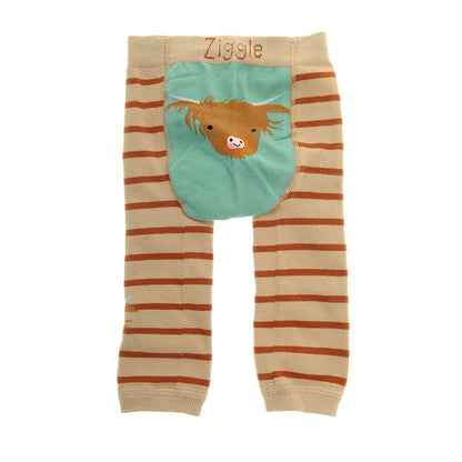 Highland Cow Leggings and Socks Set