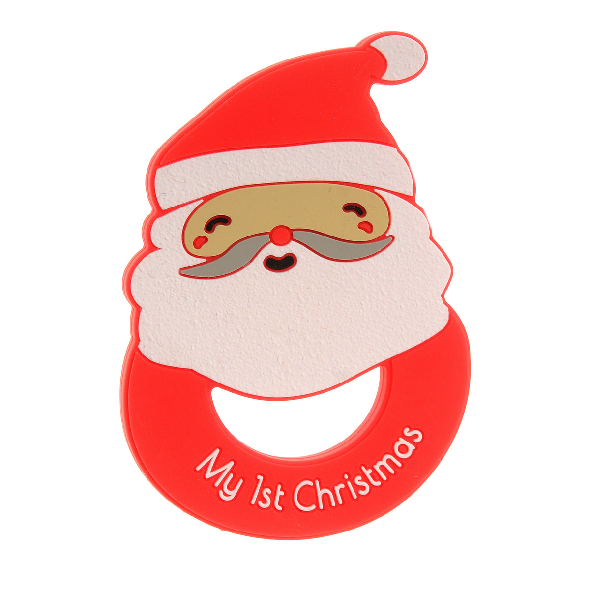 Santa Silicone Teether Ziggle